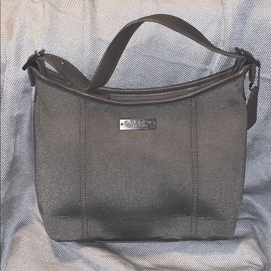 Gray Microfiber Bag.